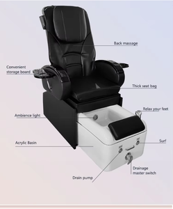 Meilleure Vente : Bassin de Pédicure de Luxe pour Salon de Beauté, Spa Moderne, Salon de Manucure Portable, Bac à Pieds de Massage pour Chaise de Manucure, Salon de Beauté - Product Image 3