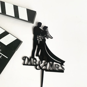 San valentino <span class=keywords><strong>MR</strong></span> amore proposta di matrimonio torta acrilica Plug-In nuova fornitura di decorazione per torta da forno - Product Image 4