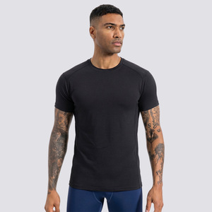 Camiseta Deportiva de Manga Corta para Hombre, de Secado Rápido, Transpirable, Cuello Redondo, Informal, para Gimnasio - Product Image 4