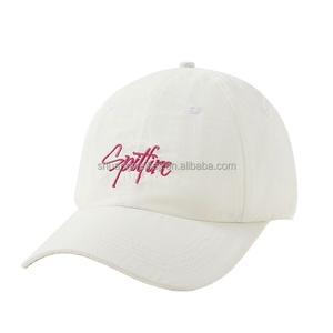 Casquette de baseball OEM en gros à 6 panneaux en tissu de coton avec patchs personnalisés, visière large et incurvée, style Gorras, pour l'hiver, avec étiquette tissée vierge - Product Image 1