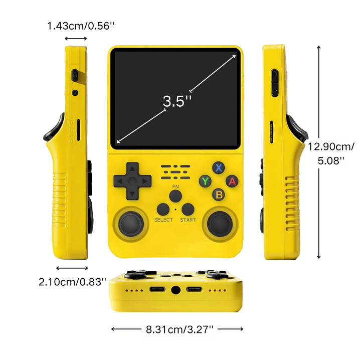 R36S PRO Mini Handheld Game Console with 36000+ Preloaded Games ...