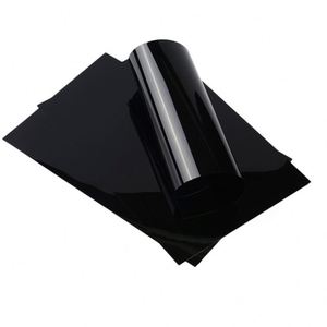 Venta Directa de Fábrica, Lámina de Plástico PVC Negra Brillante, Ecológica, de Alta Calidad, Resistente a Impactos, Personalizable para Carteles Publicitarios - Product Image 4