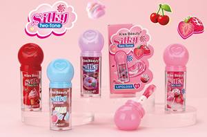 Kiss <span class=keywords><strong>Beauty</strong></span> Candy Concept ลิปกลอส2โทนสีนุ่มลื่นเครื่องสำอางน้ำหนักเบาลิปกลอส2สี - Product Image 3