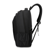 Sac à dos pour ordinateur portable moderne, durable, léger, imperméable, respirant, avec fermeture éclair, grande capacité, 15,6 pouces, sport, affaires, sac pour ordinateur portable pour hommes