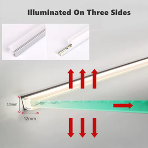 <span class=keywords><strong>LED</strong></span> kính tủ lớp ánh sáng cho 8mm kính kệ trở lại nẹp <span class=keywords><strong>Clip</strong></span> Bar đèn nhôm hồ sơ Showcase kệ sách dải ánh sáng - Product Image 3