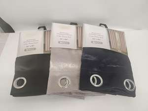 Cortinas opacas aisladas para oscurecer la habitación, cortinas simples para la sala de estar, ropa de cama, cortinas transparentes con ojales para ventana - Product Image 4