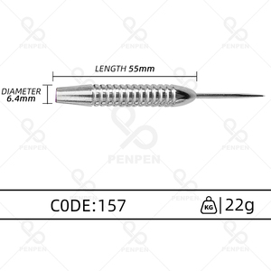 مجموعة سهام من الفولاذ المقاوم للصدأ بوزن 24 جرام من مصنع PENPEN، طراز 15703001، جودة عالية ومتينة مع تغليف قابل للتخصيص، سهام للاعبين - Product Image 4