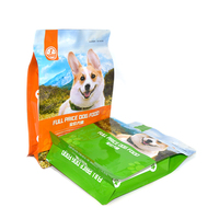Emballage personnalisé pochette à fermeture éclair sacs en plastique logo pet snack sac de friandises pour chien sac de nourriture pour animaux de compagnie emballage