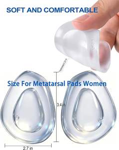 Semelles adhésives pour talons hauts, coussinets en gel pour chaussures, doublures orthopédiques de soutien de la voûte plantaire, soulagement de la douleur, antidérapantes pour escarpins femme - Product Image 6