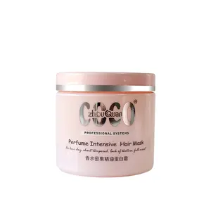 QINYE Private Label OEM masque de soin capillaire nourrissant himalaya collagène protéine de soie parfum essentiel lisse hydrater réparer les cheveux