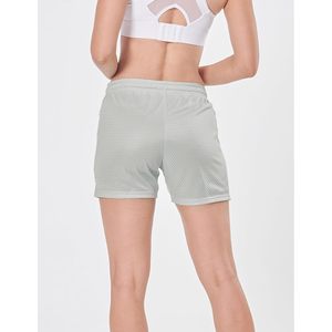 FOXA Women's Athletic Mesh Shorts 5 Inch Inseam Loose <b>Pull</b> On With Zipper Pockets Breathable Workout Shorts - Product Image 5