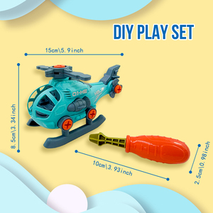 डिय प्ले सेट फ्रीव्हील एयर हेलीकॉप्टर - Product Image 3