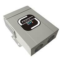 Onduleur solaire hybride à écran tactile 3.6KW 6.2KW 6200W avec double sortie CA 220VAC 230VAC, prise en charge de la puissance de crête et fonctionnement en parallèle