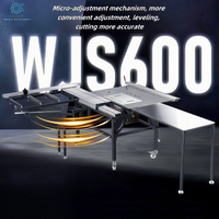 Scie à onglet coulissante mécanique Wanjia WJ600, scie à panneaux horizontale, nouveau produit, style très demandé, vente en gros