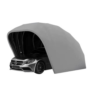 High Quality Custom Portable Automatic Prefab Garage <strong>Cover</strong> New Retractable Outdoor <strong>Car</strong> Shelter <strong>Tent</strong> Made of Oxford Fabric - Product Image 2