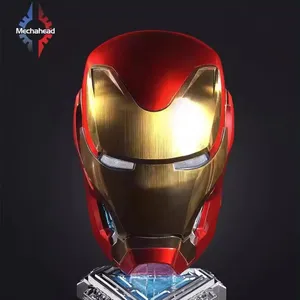 Haute qualité Mk5 Iron Man casque anglais commande vocale modèle masque Intelligent Iron Man casque