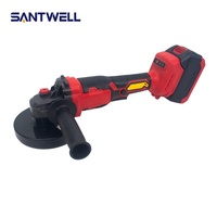 Kit de meuleuse d'angle sans fil professionnelle industrielle 21V 125mm rechargeable sans balais pour le ponçage et le conditionnement des surfaces