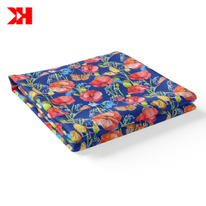 Kahn cotton hữu cơ tự do London Tana vải cỏ in cho váy của cô gái - Product Image 5
