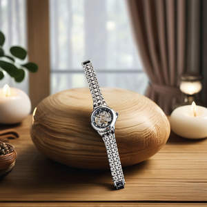 Women's Smart Fitness <b>Watch</b> with <b>Heart</b> <b>Rate</b> <b>Monitor</b> Waterproof Design Quartz Wellness Tracker for Healthcare Professionals - Product Image 1