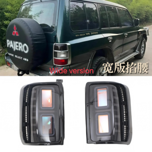 Luz Trasera LED para Mitsubishi Pajero Montero 91-99 V33 V43 V55, Conjunto de Lámparas Traseras Estrechas, Izquierda y Derecha - Product Image 6