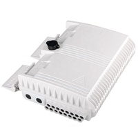 Boîtier de distribution de fibre optique FTTH à 16 ports non coupés, choix noir/blanc, montage sur poteau aérien GPRS TCP, OEM