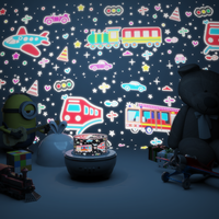 Projecteur rotatif ciel étoilé avec boîte à musique et haut-parleur rechargeable – Lampe d'ambiance pour chambre d'enfant et décoration