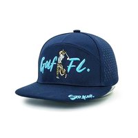 Gorras de Béisbol Perforadas de 7 Paneles de Alta Calidad, Logotipo Bordado Personalizado, Secado Rápido, Transpirables, con Orificios, Gorras Deportivas