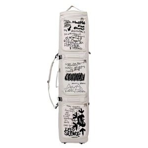 Sac à roulettes pour snowboard 100L haut de gamme, sac à dos silencieux pour équipement de <span class=keywords><strong>ski</strong></span> avec séparation sec/humide, homologué pour le transport aérien - Product Image 1