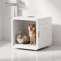 Boîte de séchage pour animaux de compagnie à circulation d'air silencieuse, système intelligent de séchage des poils pour salons de toilettage – Vente directe usine, commandes en gros