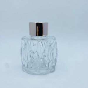 Bocaux diffuseurs en verre de 50 ml avec bouchons en plastique, accessoires de remplacement DIY pour diffuseurs à bâtonnets parfumés - Product Image 1