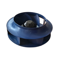 Ventilateur centrifuge industriel B3P225-EC072-008 avec pales en plastique, disponible en version OEM