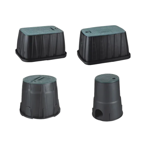 High Durable Plastic Garden Valve Box for Ball Valve Protection Irrigation Sprayer High Water Compatibility for Irrigation