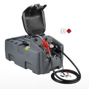 Diesel fuel 50 gallon tank 200L Diesel transfer Tank with 12V Electric Pump Plastic diesel tank