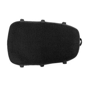 Breathable and Portable Air Polyester Mesh Heatproof ATV Seat Protector Saddle Cover With Buckle Strap