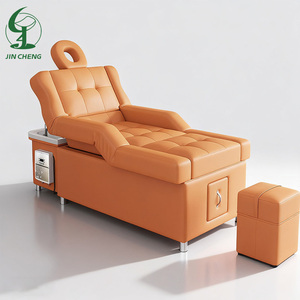 Fauteuil de Soin Tête et Pédicure Jincheng pour Salon, Lavage, Massage, Dossier Électrique Relevable, Shampoing et <span class=keywords><strong>Spa</strong></span> - Product Image 2