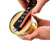 Ouvre-bocaux et ouvre-bouteilles multifonction 5 en 1 en acier inoxydable, perforateur manuel pour boîtes, matériau de qualité alimentaire écologique