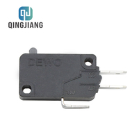 Micro-interrupteur en plastique 125V/250V 16A avec borne à souder, certifié CQC pour usage électronique et industriel