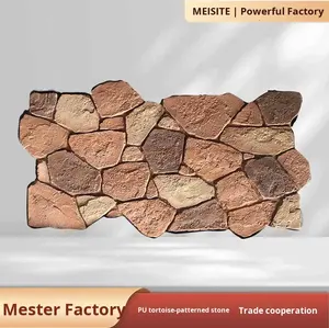 Ladrillo Cultural con Patrón <span class=keywords><strong>de</strong></span> Tortuga FPC, Baldosa <span class=keywords><strong>de</strong></span> Pared <span class=keywords><strong>de</strong></span> Ciudad Maya, Resistente al Fuego, Losa Grande, Patio Exterior, Estilo Patchwork - Product Image 2