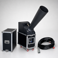Canon à confettis CO2 DMX512 pour festival, scène extérieure, événement