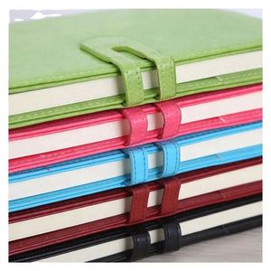 A5 <b>Spiral</b> <b>Bound</b> PU Leather Silk Screen Printed Business Custom Student Composition <b>Notebook</b> - Product Image 4