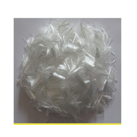 Prix d'usine Fibre de polyester vierge 100% pour matériau de remplissage de béton ignifuge 3mm 6mm
