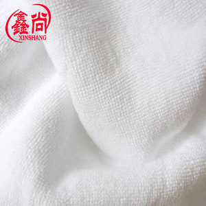 Toalla de baño rectangular Xinshang de algodón blanco puro, 50x80 cm, suave y absorbente, para hotel, casa de huéspedes y sauna. - Product Image 4