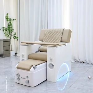 Sillón <span class=keywords><strong>de</strong></span> Pedicura <span class=keywords><strong>de</strong></span> Alta Calidad, Moderno y Lujoso, con Luz LED, Reclinable Eléctrico, para Masaje y <span class=keywords><strong>Manicura</strong></span> - Product Image 6
