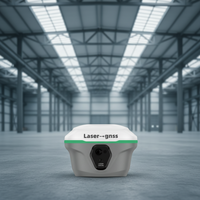 Récepteur GNSS RTK G12 Pro Rover de haute précision au niveau du millimètre avec mesure laser de repérage AR, classe IP67, récepteur multifréquence