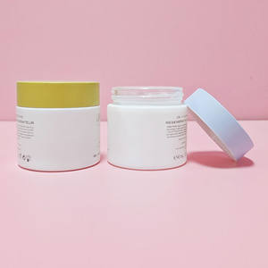 Luxury Skincare Packaging Jar <b>Container</b> 5g 10g 15g 20g 30g 50g 60g 100g Clear Frosted Cosmetic <b>Glass</b> Cream Packaging Jar - Product Image 6