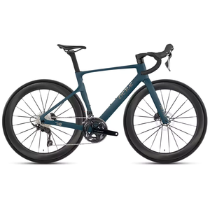 Vélo de course hybride Cyctrac R18 Sport Ed entièrement en fibre de carbone, freins à disque 700c, 24 vitesses, léger, poids net de 7,8 kg seulement - Product Image 2