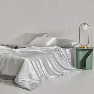 19MM and 22MM <strong>Small</strong> MOQ Mulberry Silk <strong>Duvet</strong> <strong>Cover</strong> 100% Silk Quilt <strong>Cover</strong> - Product Image 1