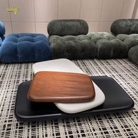 Table basse rotative minimaliste pour le salon et la maison Table basse créative en forme de designer italien