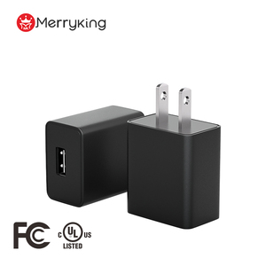 Prêt à expédier 5V 1A prise américaine charge USB adaptateur secteur à port unique chargeur mural de voyage pour Ugreen Baseus <span class=keywords><strong>ROMOSS</strong></span> - Product Image 1