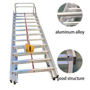 <span class=keywords><strong>Escalera</strong></span> de cable de aleación de aluminio personalizada sumergida en caliente para uso <span class=keywords><strong>exterior</strong></span> Material de construcción <span class=keywords><strong>Escalera</strong></span> de bandeja de cable de metal - Product Image 3